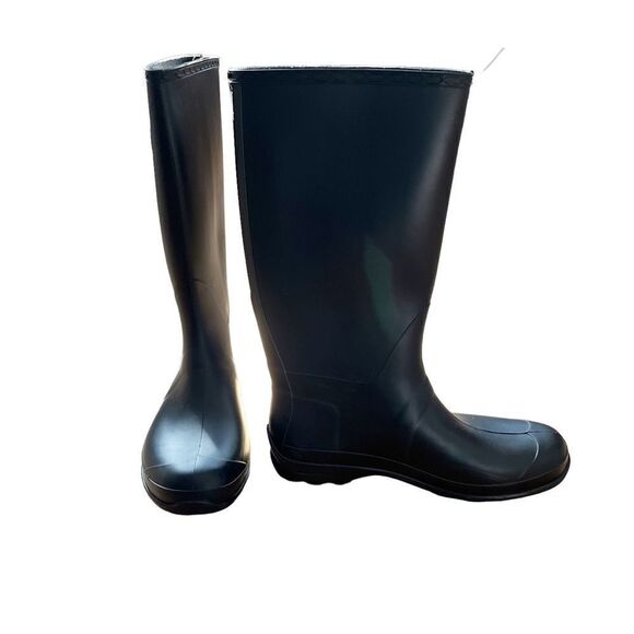 Kamik Olivia Black Tall Rubber Boots - Picture 10 of 12